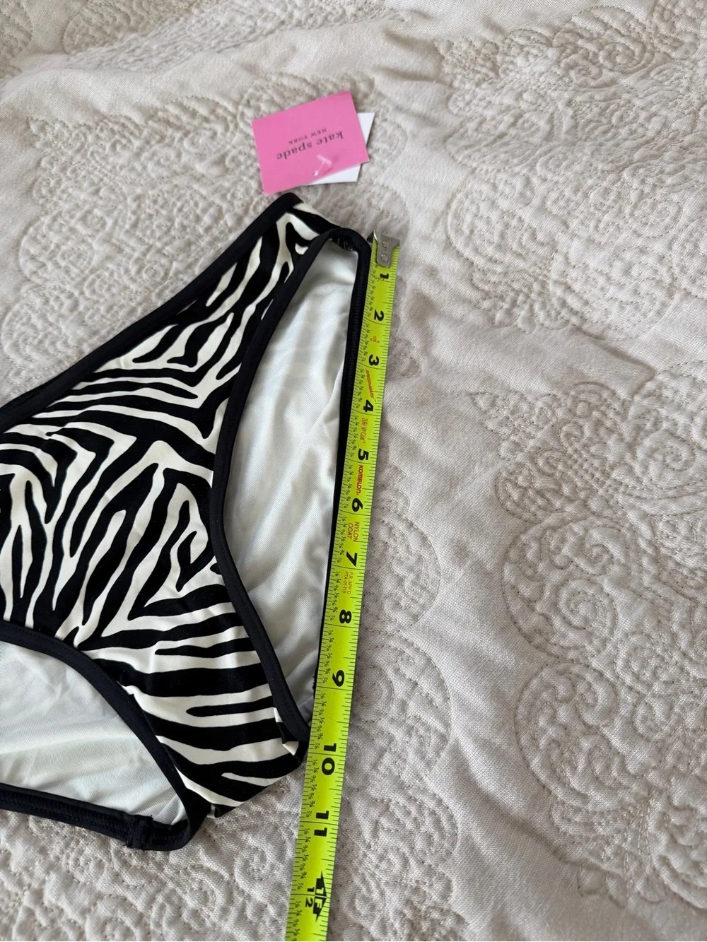 Kate spade zebra bikini bottom
